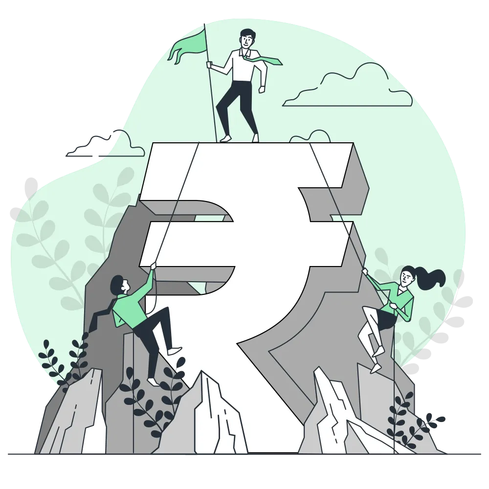 rupee mountain
    